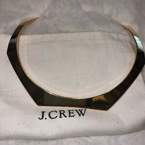 J.Crew Stunning Gold Collar Necklace